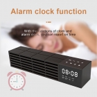 Speakers - 2020 latest Multifunction Clock Bluetooth Speaker with Wireless Charger 4000mAh Power Bank LWS-0818